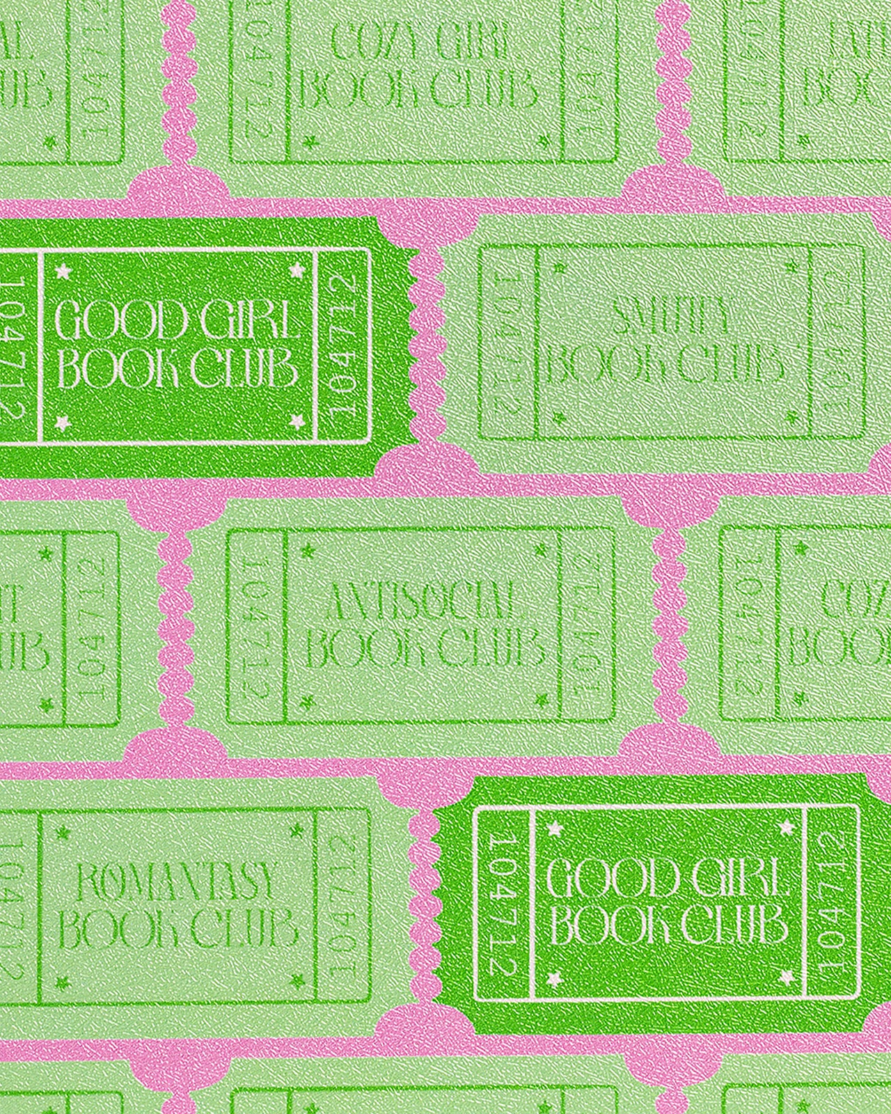 GOOD GIRL BOOK CLUB TICKET | KINDLE CASE