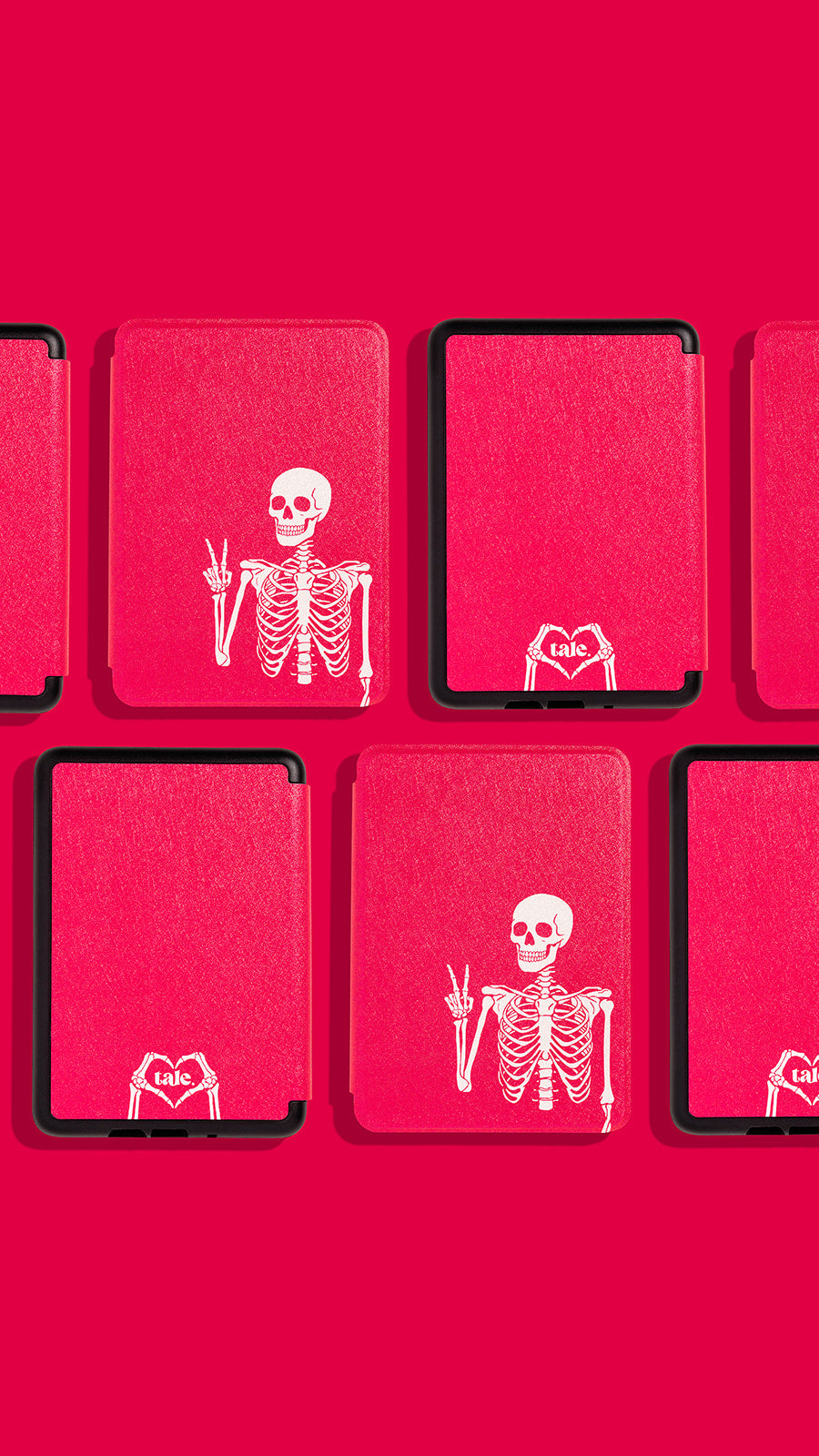 WATERMELON PINK SKELETON | KINDLE CASE