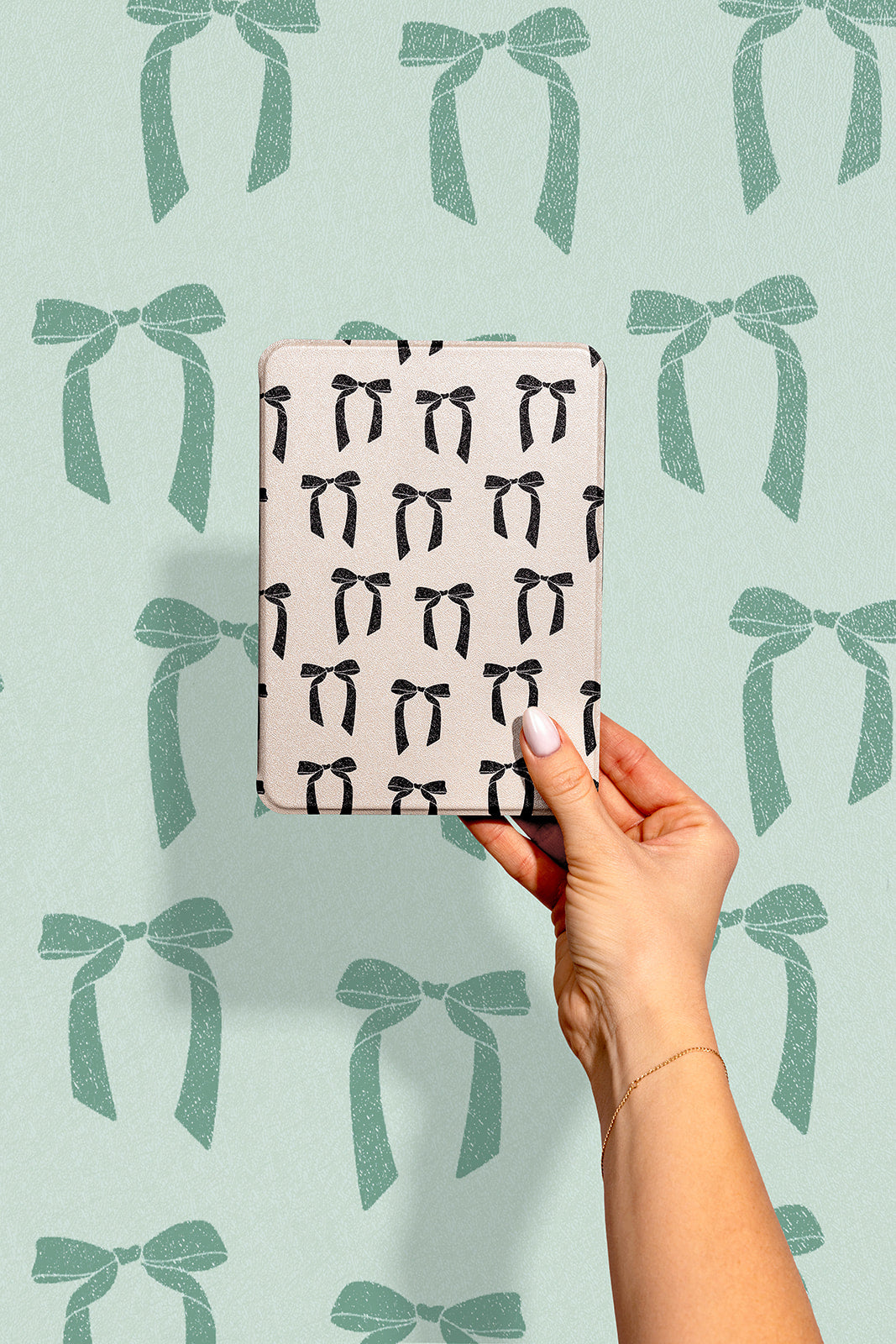 BLACK TIE BOW | KINDLE CASE