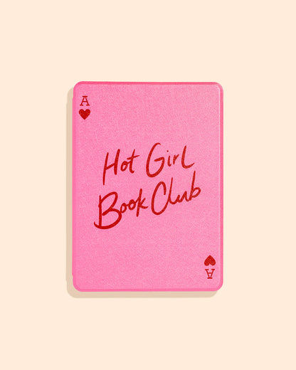 HOT GIRL BOOK CLUB CARD | KINDLE CASE