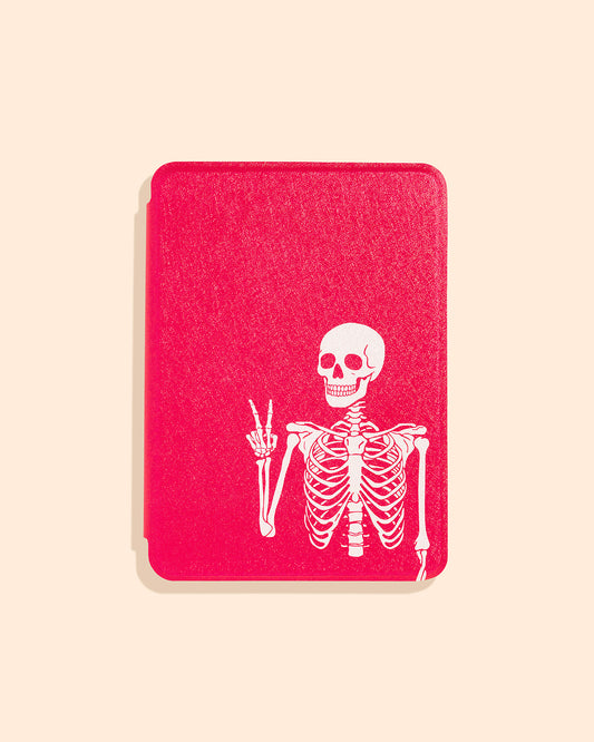 WATERMELON PINK SKELETON | KINDLE CASE
